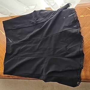 Copper key black skirt